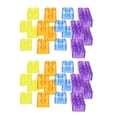 thumbnail image 1 of Juguete de Bloques de Construcción de Cubo Transparente Multicolor Sunnimix 90 Piezas, 1 of 7