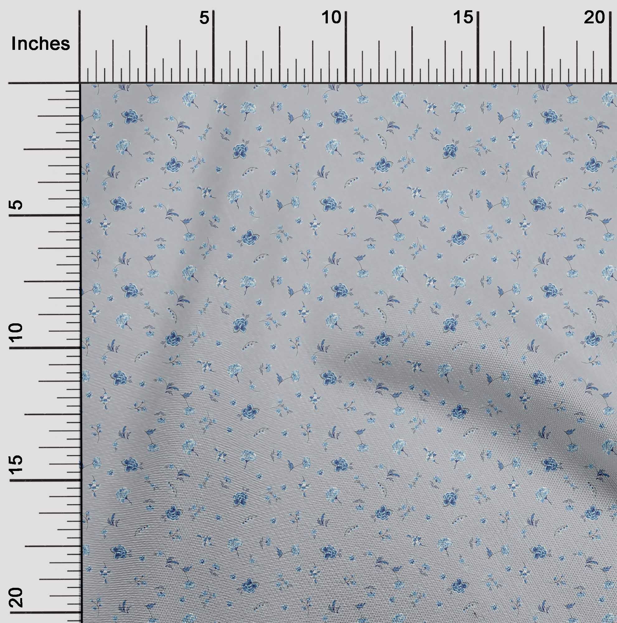 Ledger Dabbles Blue 42 Inch Cotton Poplin Pre Order