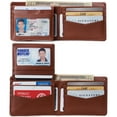 thumbnail image 3 of Alpine Swiss Connor Executive Bifold Wallet | Business Passcase for Men | Premium Leather | Dual ID Windows | RFID Blocking | Gift Box Included, 3 of 7
