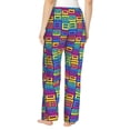 thumbnail image 2 of Bixox Women's Cassette Tapes Patterned Pajama Pants Loungewear, 2 of 5