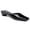 Black 1, variant on Women  Low Heel House Slippers — Square-Toe, Closed-Toe Mule Slip Ons