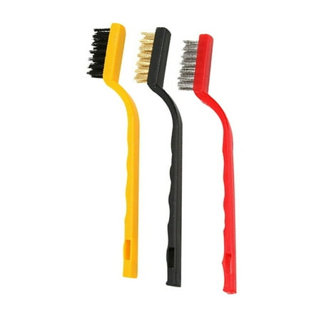 

SANWOOD Cleaning Brush 3Pcs Gas Stove Cooker Metal Wire Copper Fiber Brush Kitchen Cleaning Tool Set