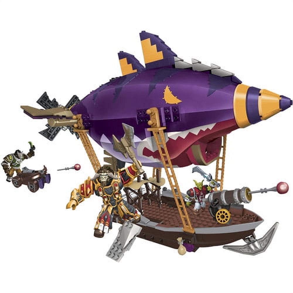 Mega Bloks World of Warcraft Goblin Zeppelin Play Set - image 3 of 3