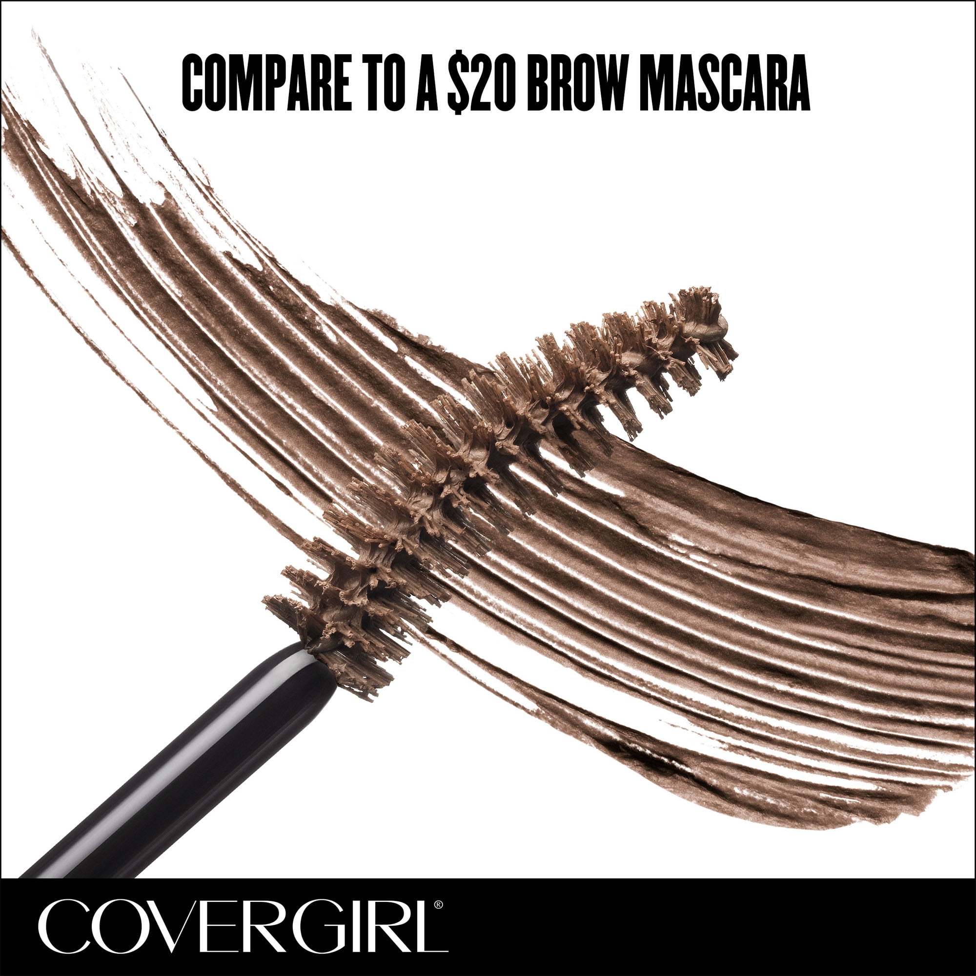 COVERGIRL Brow Shape & Define Eyebrow Mascara, 615 Honey Brown