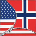 thumbnail image 4 of America Flag and Norwegians Flag Square Tablecloth Black, Stain & Wrinkle Resistant, Washable Polyester Table Cloth for Holiday, Buffet Parties, and Wedding, 4 of 8