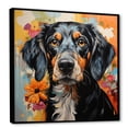 thumbnail image 2 of Designart "Lively Dog In Pop Art Style" Pop Art Floater Framed Canvas Prints, 2 of 5