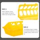 thumbnail image 4 of Greenadscape 2Ud Bebedero Y Comedero De Plástico Amarillo Práctico Para Pollos Y, 4 of 8