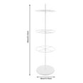 thumbnail image 3 of Rotatable Round Dispaly Rack, Round Clothing Rack, Metal Clothes Hanging Rack, 3 of 9