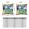 thumbnail image 2 of Simpsons Square Pillow Case Pillow Holder Soft Decorative Pillow Sham Cushion Cases Pillowcase 16"X16", 2 of 7