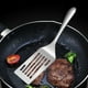 thumbnail image 1 of Fiudx Espátula para Carne, Construcción Duradera de Acero Inoxidable, Mango Ergonómico Largo, Ideal para Asar, Rostizar y Cocinar a La Parrilla, Cómoda para Levantar Carne, Tamaño 24,8 X 6,5 Cm, Jueg, 1 of 6