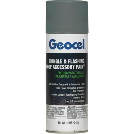 Geocel Shingle & Flashing Roof Accessory Spray (Best Way To Paint A Metal Roof)