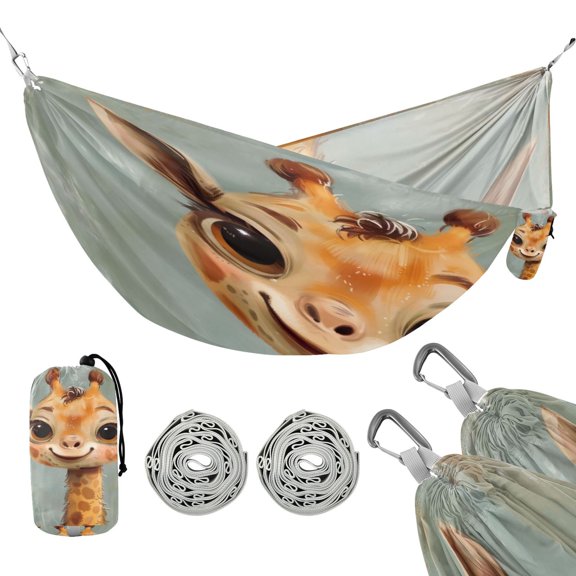 Hammock Camping Hammock Nylon Portable Hammock Travel Camping Hammock Cute Giraffe