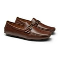 thumbnail image 3 of Bruno Marc Mens Comfort Casual Shoes Driving Penny Slip On Loafers Boat Shoes Hugh-01 Brown Size 15, 3 of 7