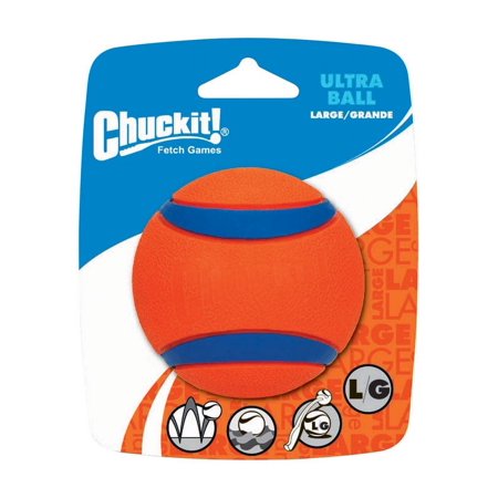 UPC: 0660048170303 | Chuckit Ultra Ball Dog Toy  Large (3.0 Inch Diameter) Pack of 1  for breeds 60-100 lbs
