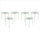 thumbnail image 1 of 6 Juegos de Jaulas de Soporte para Peonías, Rejillas de Aros para Crecimiento con 4 Patas, Soporte para Plantas, Anillo de Soporte Fuerte para Flores, 1 of 5