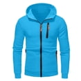 thumbnail image 4 of Mercatoo Boys Zip up Hoodi𝐞s Coats Thick Fleece Multi Zipper Pockets Cotton Hoodi𝐞 Sweatshirts Youth Kids Outdoor Warm Jackets, 4 of 6