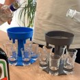 thumbnail image 2 of 6 Shot Glass Dispenser and Holder wine dispenser set, 2 of 4