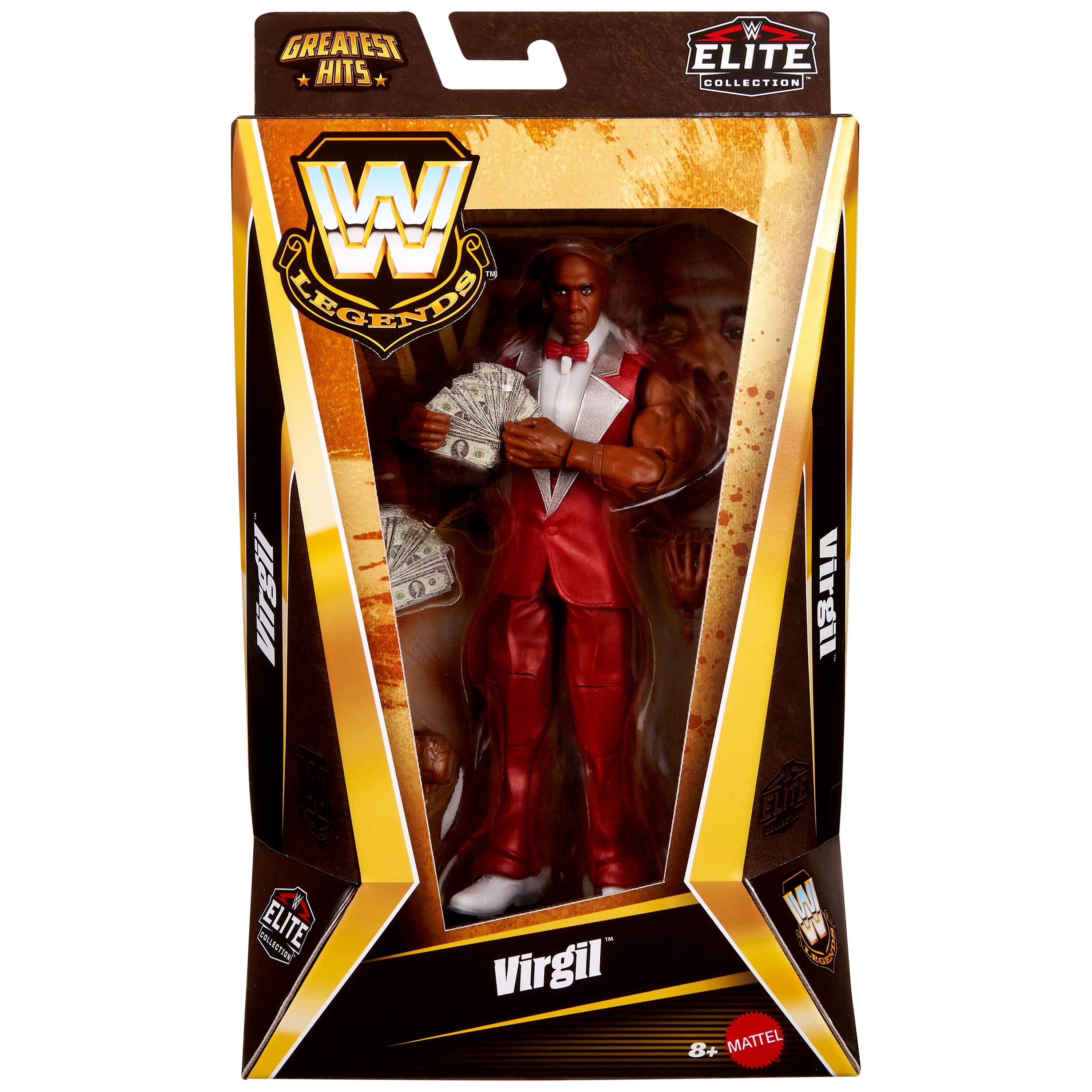 WWE Elite Legends Virgil Action Figure & Accessories, Greatest Hits 6-inch Collectible Set - Walmart Exclusive