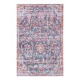 thumbnail image 4 of Unique Loom Maahru Collection Area Rug - Apogee (6' 1" x 9' Rectangle Navy Blue/Blue), 4 of 7