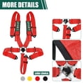 thumbnail image 2 of Juego de arneses de seguridad BESTZHEYU, 2 unidades, 5 puntos, rojo, 2 of 9