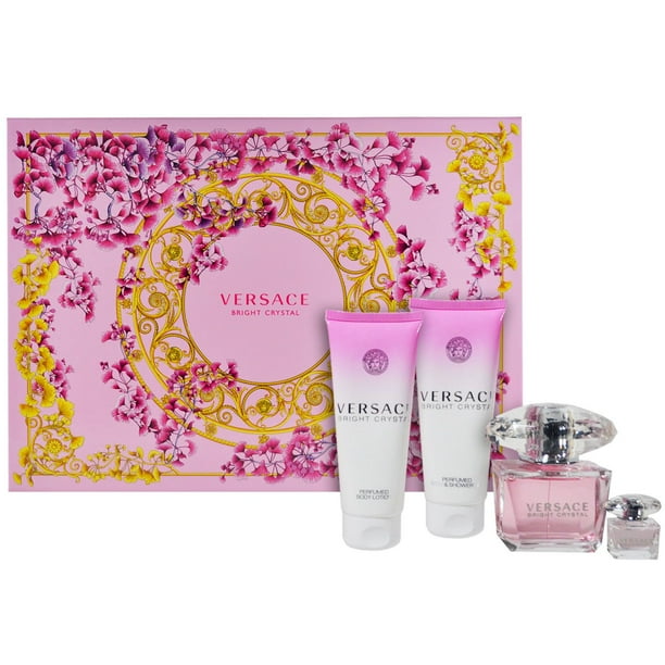 【 新品未使用 VERSACE Bright Crystal ギフトセット 】 Versace Bright Crystal 4 Pcs Gift Set EDT For Women | eBay