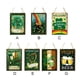 thumbnail image 4 of Moyic Señal de bienvenida, adorno de pared, artesanía de madera, puerta colgante, placa de entrada, regalo de inauguración, patio, sala de estar, Kits de decoración para fiestas Tipo 7 Moyic HA028348-07, 4 of 6