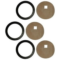 2N9161 Qty 3: Fuel Sediment Bowl Gasket & Screen Set Fits Ford/New Holland