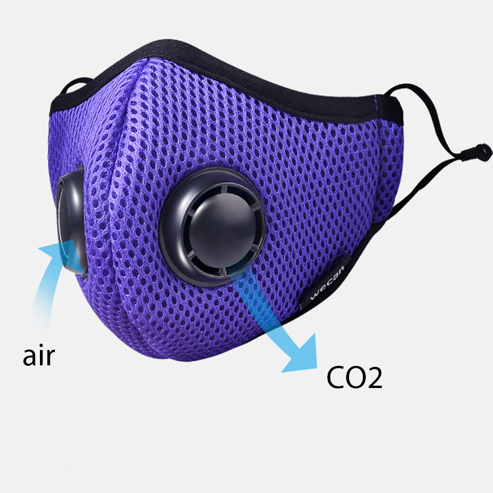 Anti Dust PM2.5 Mask Breathable Warm Mouth Masks with Double Filter