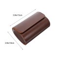 thumbnail image 3 of Watch Case Watch Roll Travel Case Portable Watch Storage Case PU Watch Organizer, 3 of 8