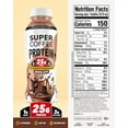thumbnail image 2 of Super Coffee Protein+ Mocha Iced Coffee Bottle, 12 fl oz, 12 Pack, 25g Protein, Cow Milk, 2 of 5