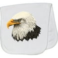 thumbnail image 2 of Inktastic Bald Eagle Baby Burp Cloth, 2 of 3
