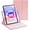 Pink, variant on Keyboard Case for iPad 10th Generation 2022, iPad 10 Case with Keyboard, Rotating Clear Back Cover with Pencil Holder and Detachable Round Keys Keyboard for 2022 Release A2696 A2757 A2777