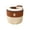 Coffee, variant on Voglyf Mini Rice Steamer, Non Stick Small Electric Rice Pot with Visible Glass Lid, Button Control Compact Multi Cooker for 1-2 People Dorm Office Travel Porridge Soup Cooking(Beige)