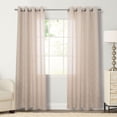 thumbnail image 3 of Natco Home Flynn Solid Grommet Single Curtain Panel, 3 of 5