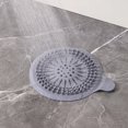 thumbnail image 4 of BUYISI Multi Purpose Hair Catcher For Showers And Sinks With Strong Suction Feature Dark Grey, 4 of 5