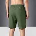 thumbnail image 6 of Uwinwear Shorts for Men Lightweight Casual Shorts Elastic Drawstring Waist Baggy Lounge Trunks with Breathable Fabric Army Green XXL, 6 of 6