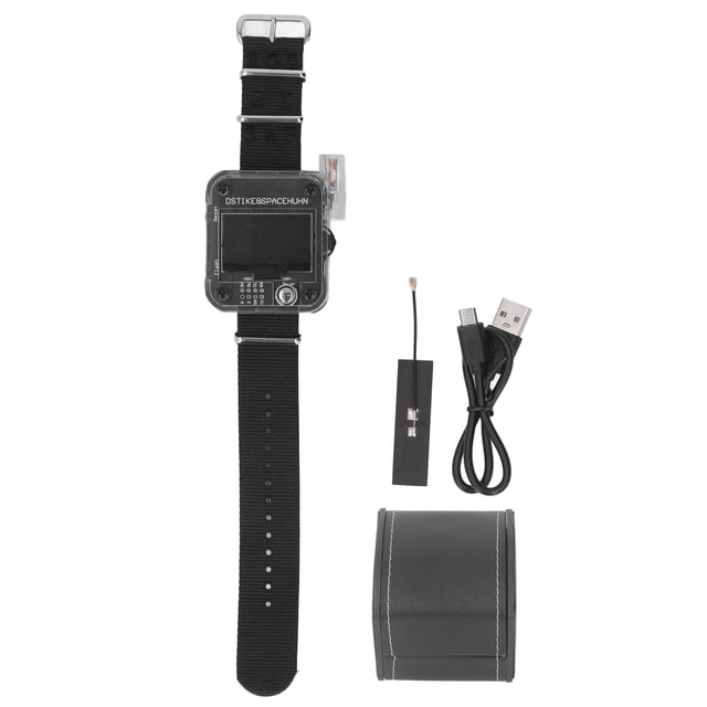 Placa De Desarrollo De Reloj Programable Inteligente, Placa De Desarrollo Programable Wifi De 1,3 Pulgadas 800 Mah Compatible Con Gpio Rtc Con Oled Adecuado Para Niños Y Adultos