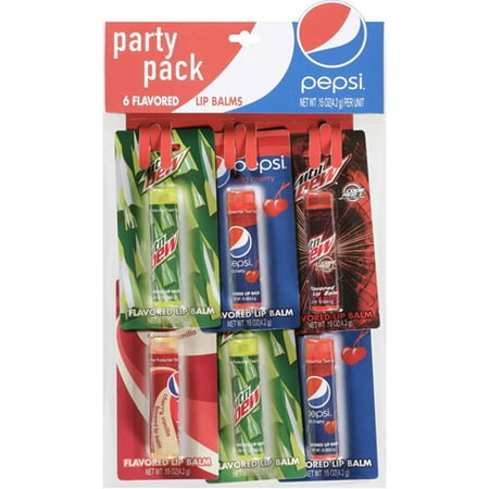 Nestle Party Pack Wonka Brand Flavors Lip Balms, 6 count