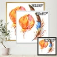 thumbnail image 4 of Designart 'Ethnic Brown and Colorful Feather ' Bohemian & Eclectic Framed Canvas Wall Art Print, 4 of 5