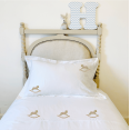 thumbnail image 2 of Pink Rocking Horse Bed Linen, 2 of 3
