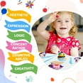 thumbnail image 5 of Edunwind Modeling Clay for Kids 24 Colors Non-Toxic Self Drying Soft Clay for Kids and Adults, Gift for Boys and Girls,Kids' Art Clay & Dough, 5 of 9