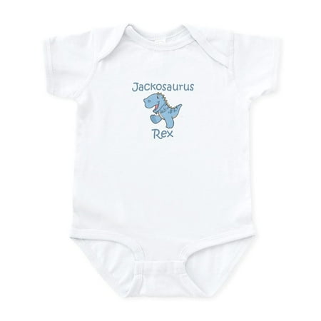 

CafePress - Mom Dad & Jackosaurus Infant Bodysuit - Baby Light Bodysuit Size Newborn - 24 Months