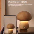 thumbnail image 1 of Lámpara de escritorio Mushroom 450mAh USB Touch Night Light Brillo de 3 velocidades (D Haya), 1 of 5