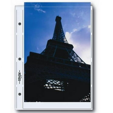 G-Series Archival Photo Album Pages Holds Two 8x12" Prints, Pack of 25