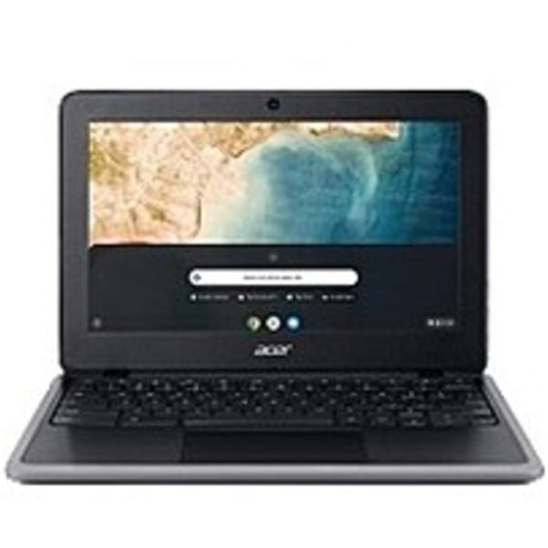Refurbished Acer Chromebook 311 C733-C37P 11.6" Chromebook - 1366 x 768 - Celeron N4000 - 4 GB RAM - 32 GB Flash Memory - Shale Black - Chrome OS - Intel UHD Graphics 600 - In-plane Switching (IPS)