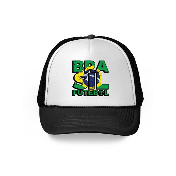Awkward Styles Brasil Futebol Hat Brazil Trucker Hats for Men and Women Hat Gifts from Brazil Brazilian Soccer Cap Brazilian Hats Unisex Brazil Snapback Hat Brazil 2018 Trucker Hats Brazil Soccer Hat