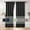 Black[78.75"Lx39.37"W], variant on Bxaolu Blackout Curtains for Bedroom 78.75" Long - Thermal Insulated Black Out Curtains Room Darkening Rod Pocket Window Curtains for Living Room, Each Drape Panel 39.37" Wide, Dark Gray[1 Panel]