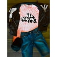 thumbnail image 3 of Be Happy Slogan Retro Style. Tie Dye Cyclone Men - Men , Small, 3 of 4