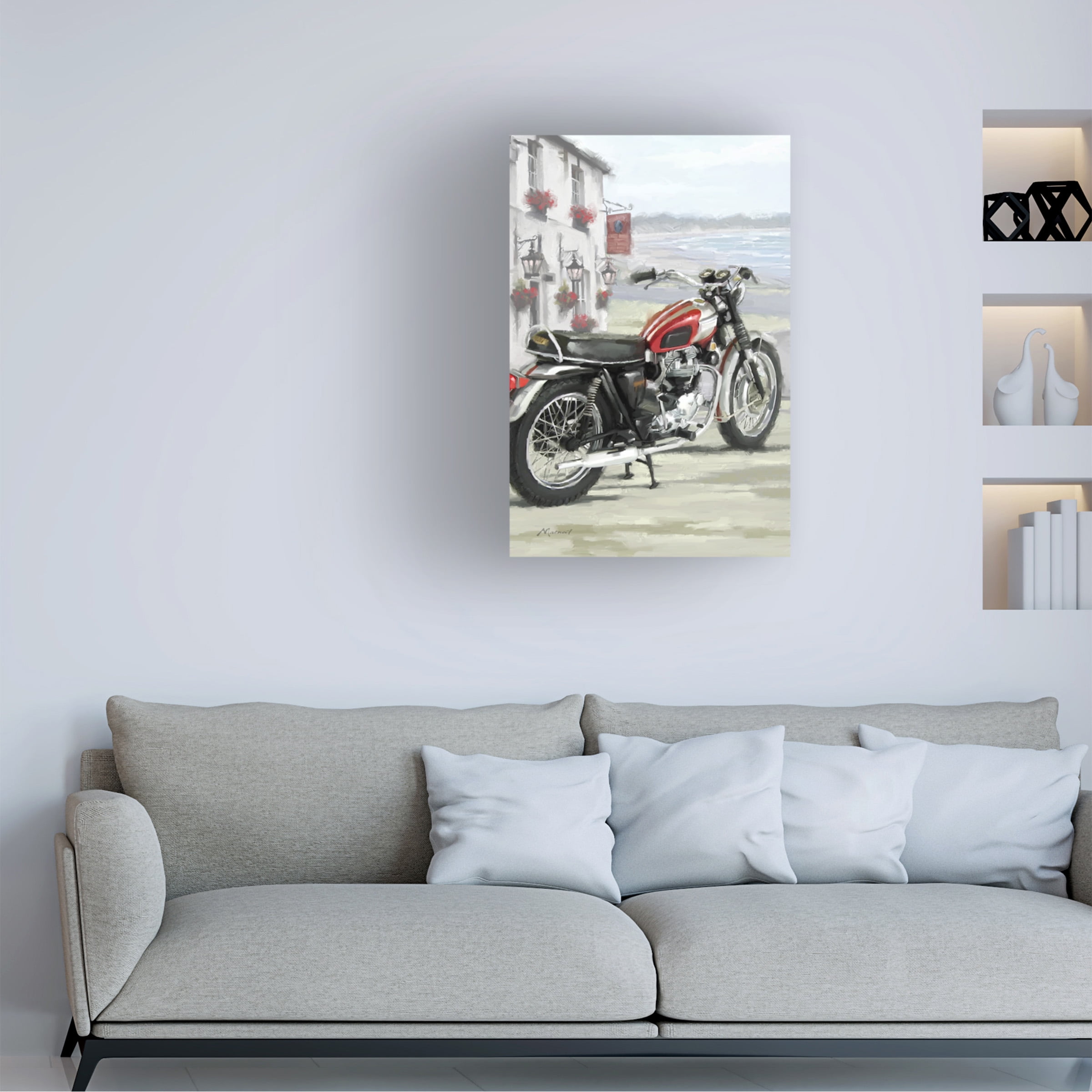 The Macneil Studio 'Motorbike' Canvas Art