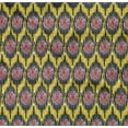thumbnail image 4 of oneOone Organic Cotton Poplin Twill Fabric Ogee Ikat Decor Fabric Printed BTY 42 Inch Wide, 4 of 4